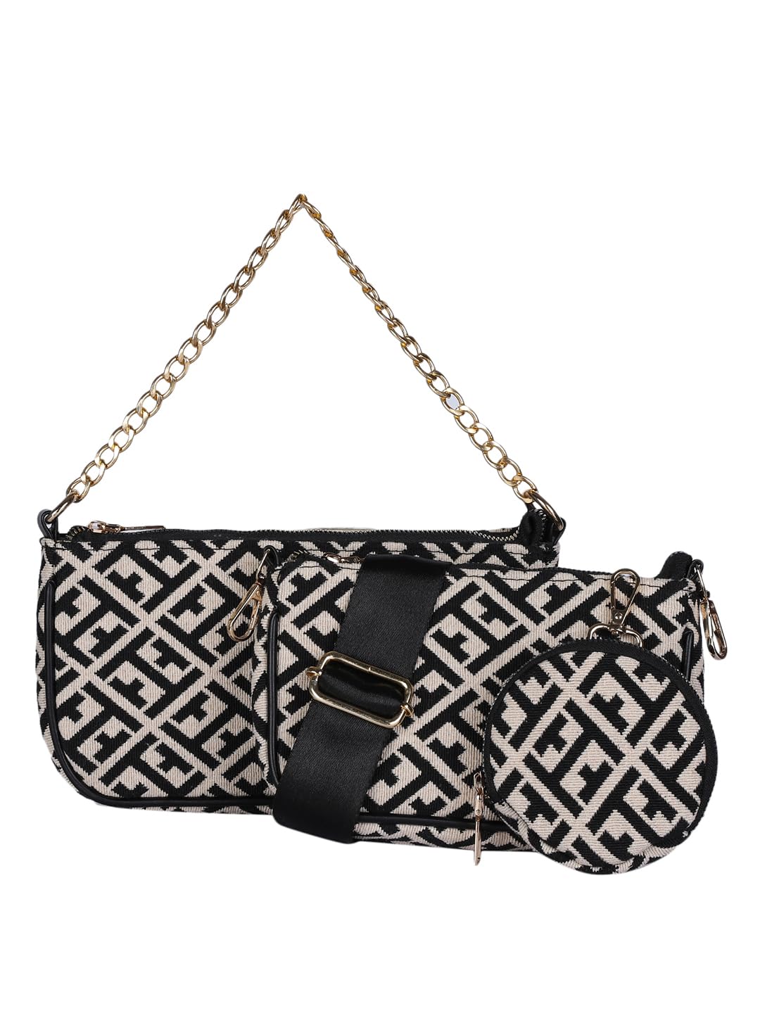 MINI WESST Womens Western Casual Printed Sling Bag | Perfect for Office, College & Everyday Use (B0CVRCTV9Y) Amazon Price History, Amazon Price Tracker