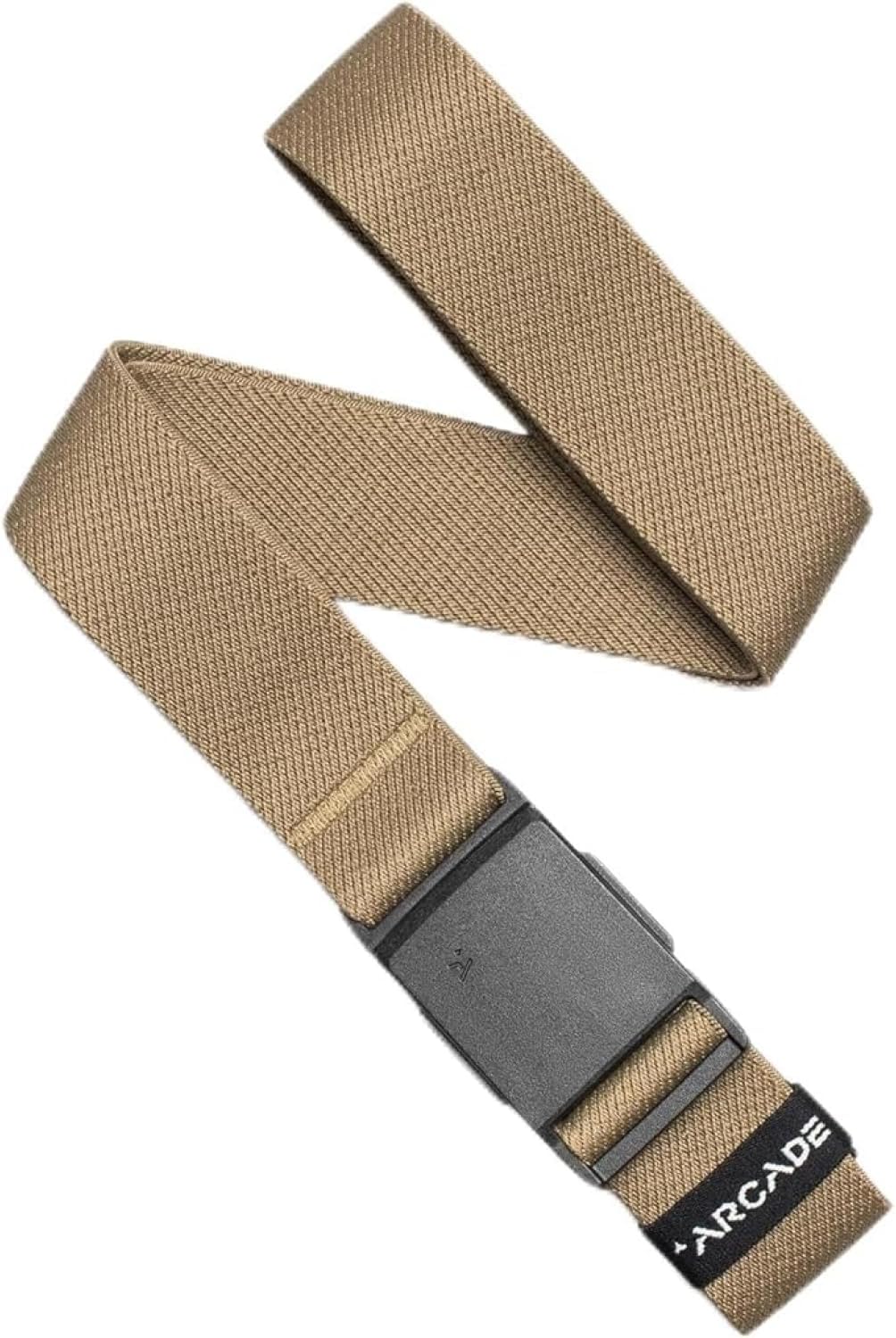 Arcade Belts Mens Explore Belt, Stretch Webbing for Max Comfort & Custom Fit, Metal-Free Buckle, Machine Washable Travel Belt