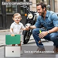 Vista 5 de Kit de reparación de neumáticos con tapones, kit de tapones de neumáticos tipo hongo, kit de parches para neumáticos de servicio pesado profesional