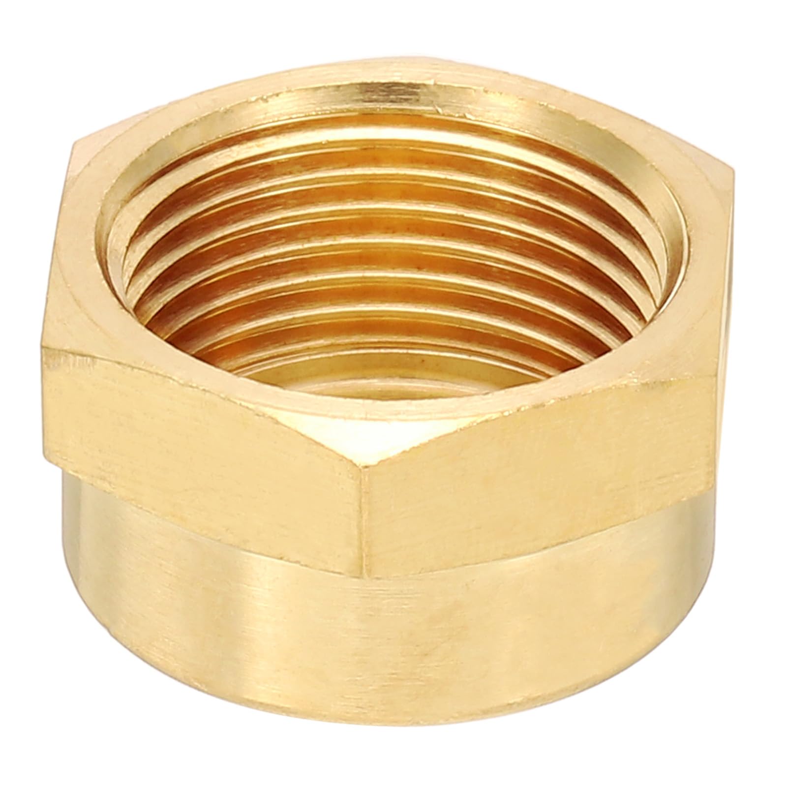 Bouchon de tube en laiton de haute précision, filetage 3/4" NPT pour étanchéité gaz