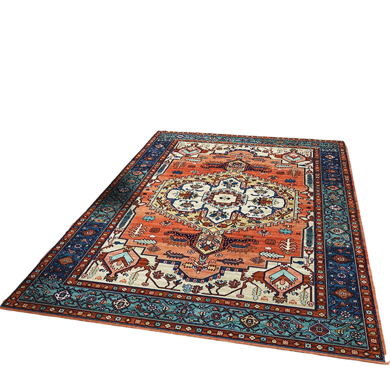 Alfombrilla calefactable para suelo, calentador de pies, reposapiés calefactado, almohadilla calefactora eléctrica de invierno con temporizadores y temperatura ajustable(50x80cm)