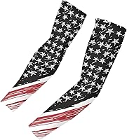 Vista 77 de CLOHOMIN Mangas para brazos, protección solar, mangas de compresión, cubierta de tatuaje para mujeres y hombres, manga deportiva atlética refrescante