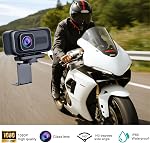 OBEST Moto Dash Cam, enregistreur d'équitation de moto pour véhicule électrique, vélo, 1080P Dashcam avec 120° Angle large, IP65 Imperméable, G-Sensor, Loop de caméra de tableau de bord 1080P Dashcam avec 120° Angle large, IP65 Imperméable, G-Sensor, Dashb
