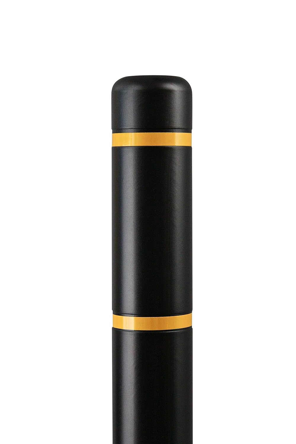 BollardGard 4 x 52 Bollard Cover (Black Yellow Tape)
