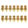 Chitu Systems 24 Pcs E3D V5 V6 Brass Nozzle,3D Printer Extruder Nozzles Mix M6 0.2mm,0.3mm,0.4mm,0.5mm,0.6mm,0.8mm,1.0mm Replace for 1.75mm Filament