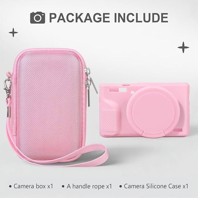 Estuche rígido con cubierta de silicona para Canon Powershot G7 X Mark III miniatura 2