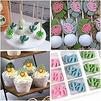 Vista 20 de Roses Mold Flower Silicone Cake Molds Chocolate Sugarcraft Decorating Fondant Fimo Tools 4 Size Pink 2 Piece