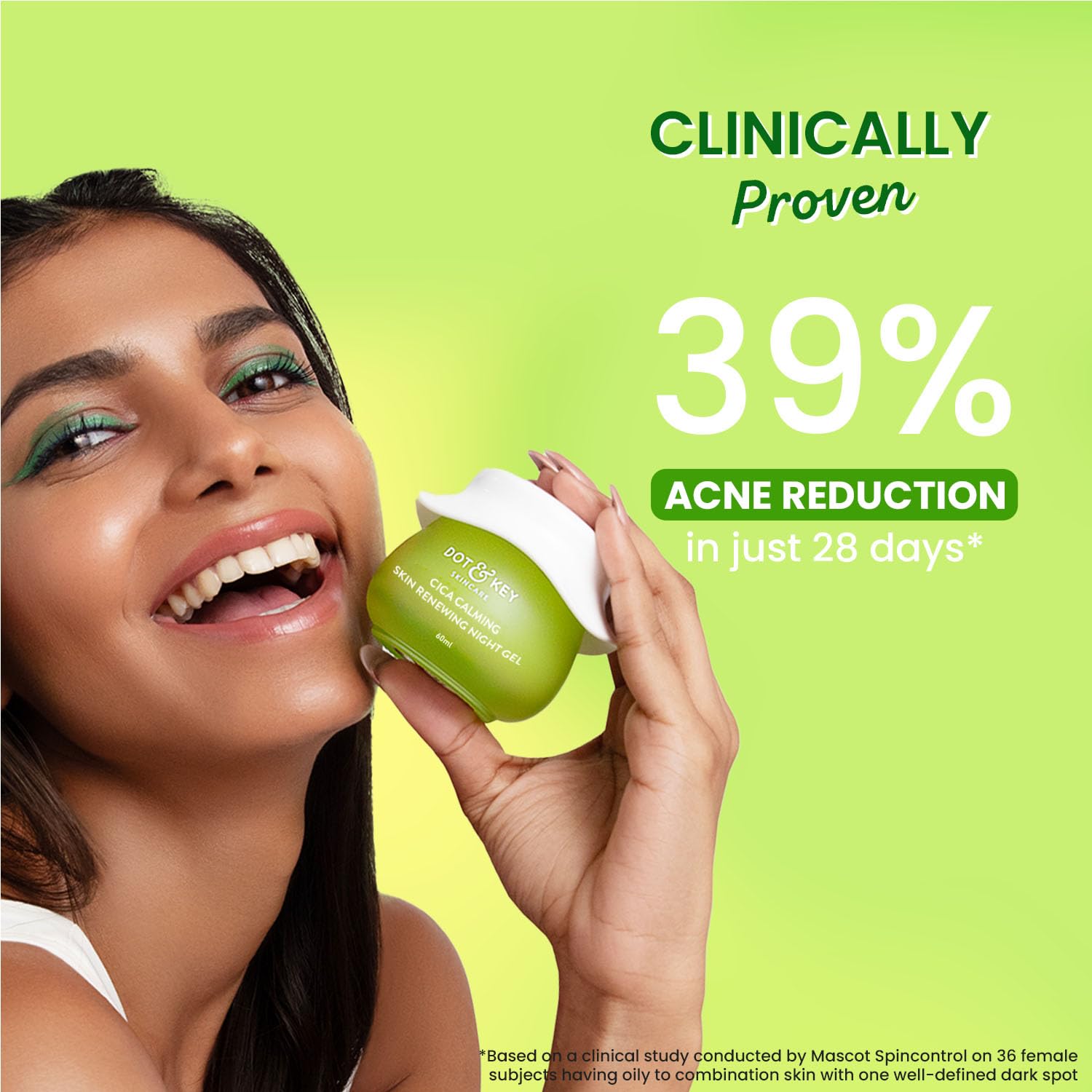 Dot & Key Cica Calming Blemish Clearing Face Wash 100ml & Cica & Niacinamide Spot Reduction Oil Free Moisturizer - 50g | For Acne Prone Skin | Skin Care Combo | For Women & Men 4