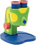 Educational Insights GeoSafari Jr. My First Microscope - STEM Toys for Kids, Toddler Learning Toys, Kids Microscope with Prepared Slides, Science Set & Gifts for Boys and Girls Ages 3+