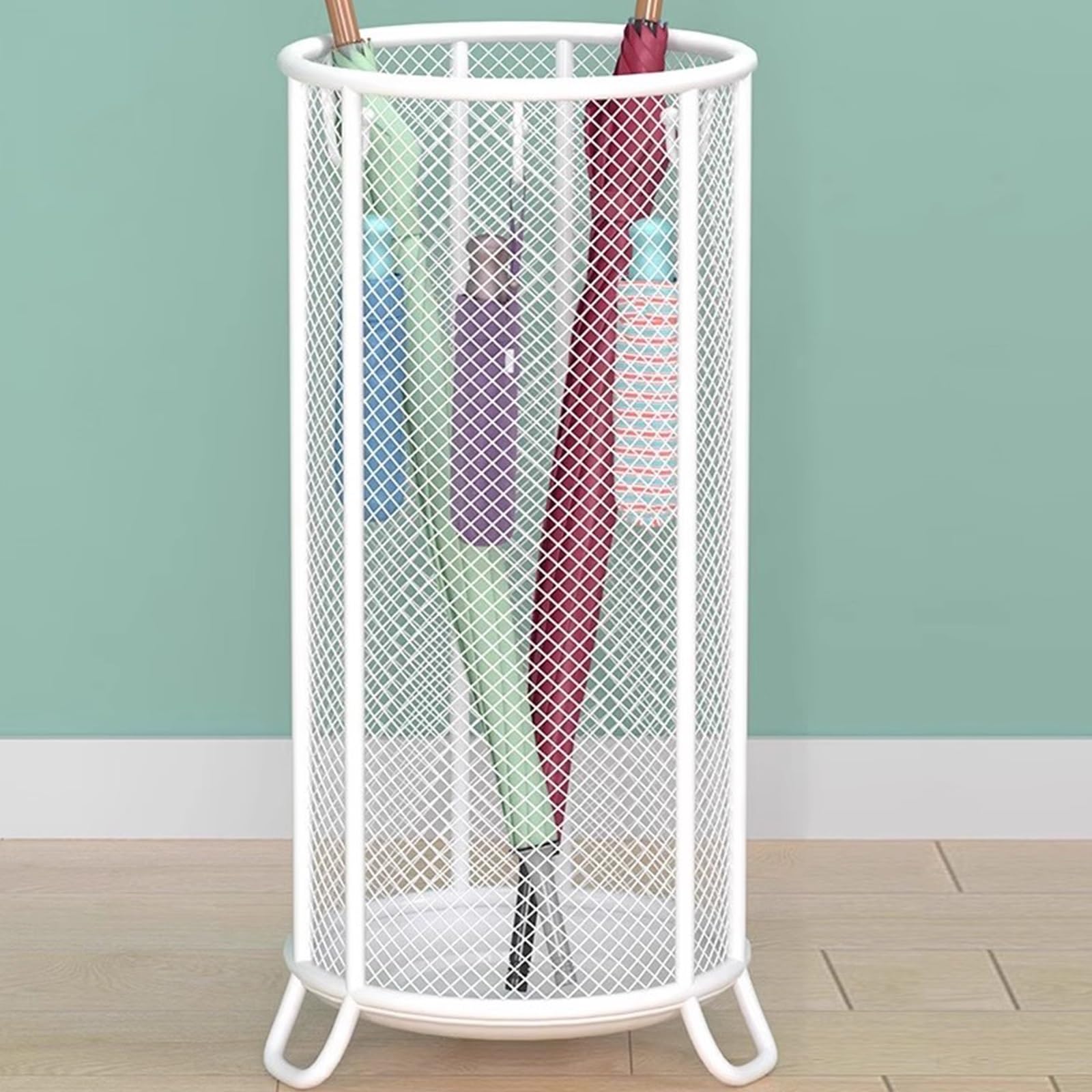 Rangement pour parapluies intérieur pour organiser une entrée de maison nette