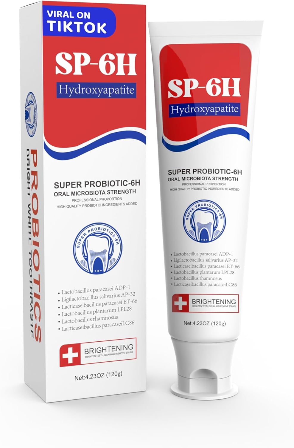 Hydroxyapatite Toothpaste for Advanced Enamel Protection, Gentle and Effective Formula, Fresh Breath, Fluoride-Free Nano Hydroxyapatite Toothpaste for Sensitive Teeth 4 Pieces