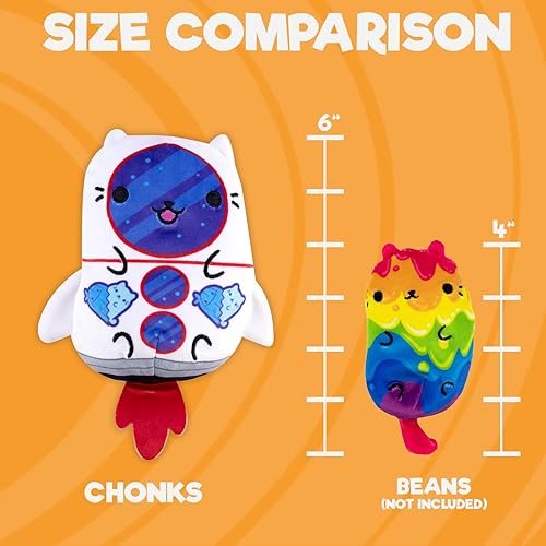 Vista 20 de Cats vs Pickles Chonk Pickle Maki - Peluche relleno de 6 pulgadas Colecciónalos como mascotas de escritorio, juguetes para ansiedad o juguetes