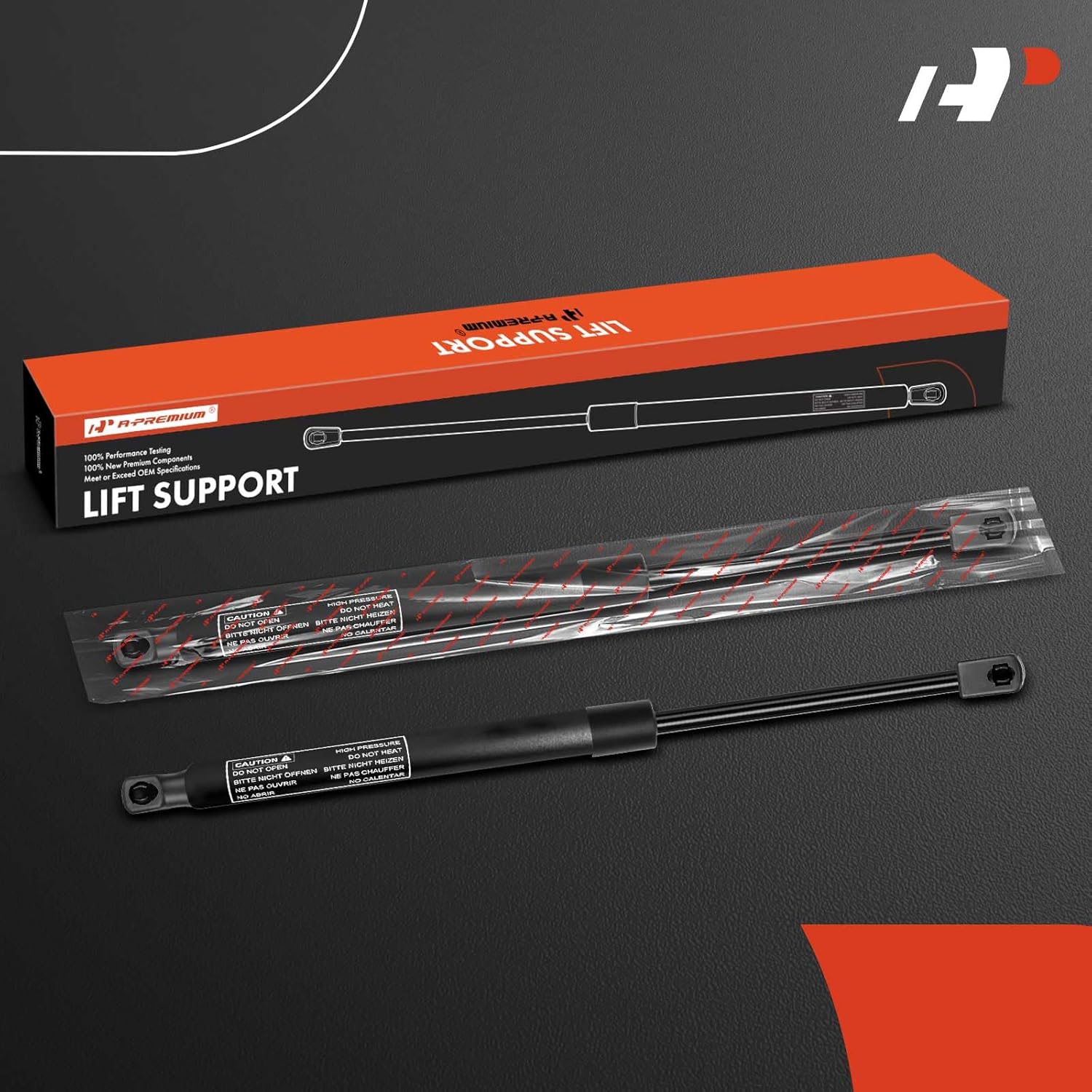 A-Premium Front Hood Bonnet Lift Supports Shock Struts Compatible with Select Ford & Mercury Models - Taurus 2007-2009, Sable 2008-2009, Montego 2007 - Replace# 8G1Z16C826B(2PC Set)