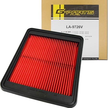 Amazon G Parts エアフィルター エアクリーナー ホンダ ライフ ザッツ ノンターボ車用 Gf Jb1 La Jb1 Gf Jb2 La Jb2 La Jd1 La Jd2 Aba Jd1 Aba Jd2 Ah26 純正フィルターメーカー オリジナルブランド エアフィルター 車 バイク