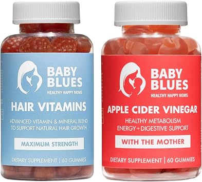 Baby Blues Hair Regrowth & Metabolism Support Gummies
