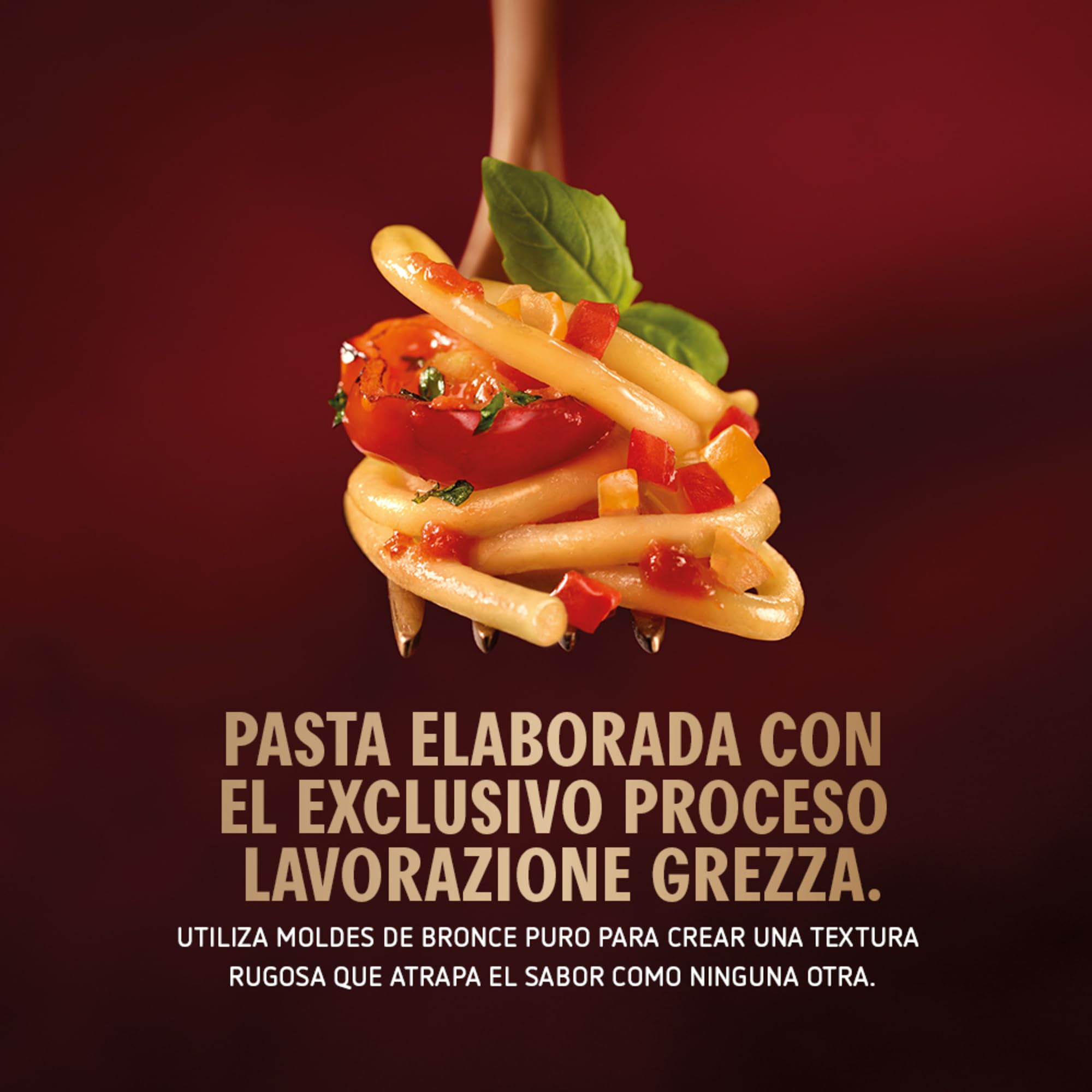 BARILLA Pasta Espagueti Al Bronzo Spaghettoni N.7 500g