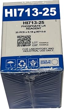 Hanna HI713-25 Phosphate Meter Checker Reagents, HI 713-25 for Phosphate Checker HI713 - Presented by Magnum Media