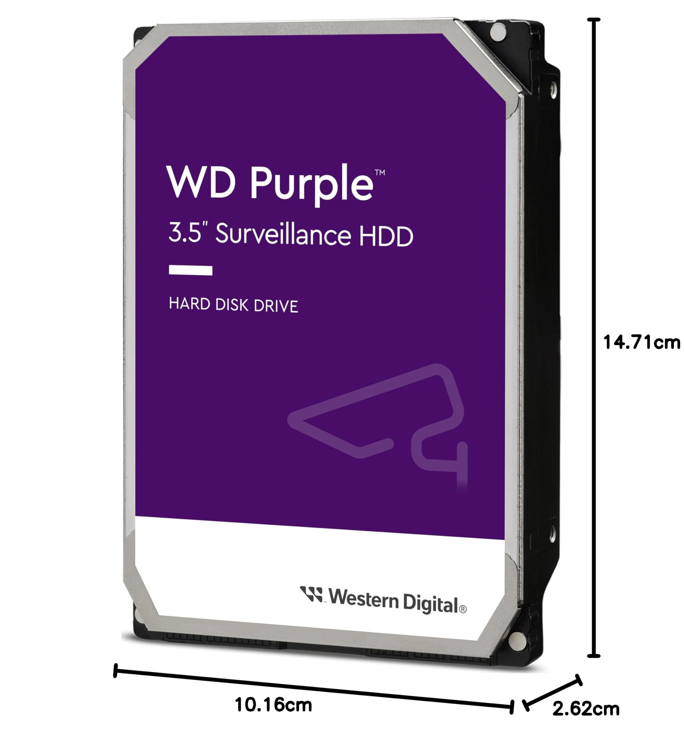 Amazon | Western Digital HDD 1TB WD Purple 監視システム 3.5インチ