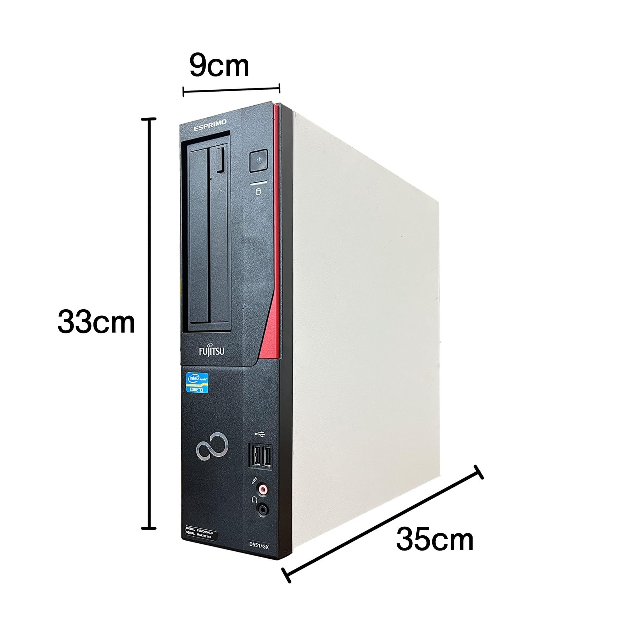 富士通 - Core i3 3240 3.4GHz/メモリ4GB/HDD500G/win11 富士通 - Core i3 3240 3.4GHz/メモリ4GB/HDD500G/win11の通販