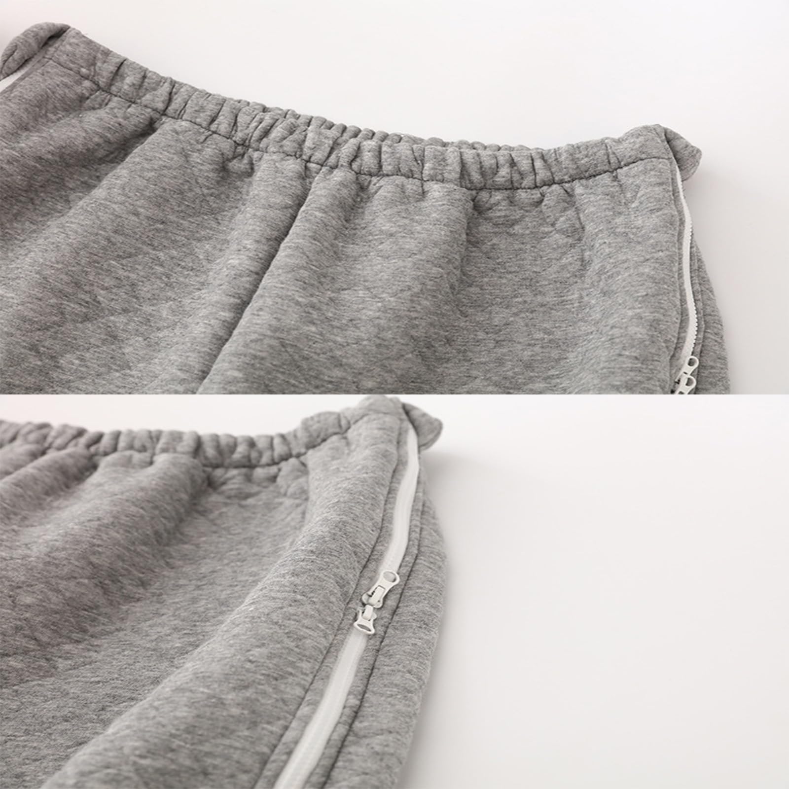 Herren Damen Post Surgery Tearway Hose 2 Seitliche Reißverschlüsse Basketballhose, Patientenhose, Bettlägerige Patientenkleidung