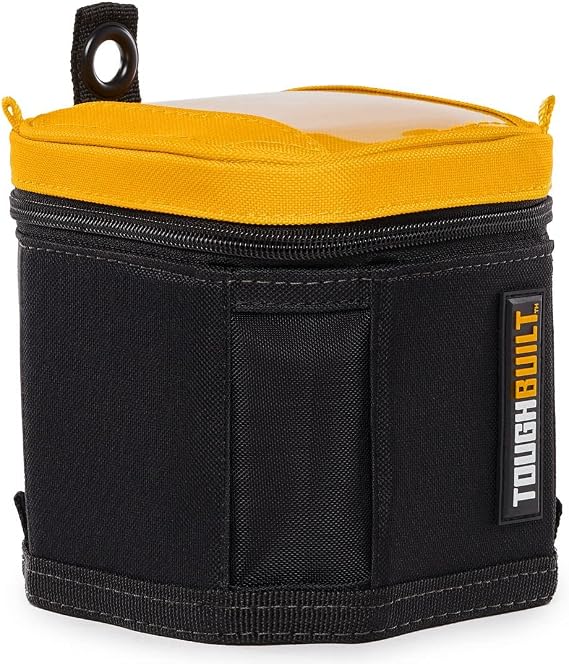 ToughBuilt Cube Softbox Tool Bag, 2 Pieces 6 Soft Tool Box/Case/Carrier, Hard Body Plastic Lined Wall, Puncture Resistant, Electrical Maintenance Tool Storage Organizer TB-192-A2