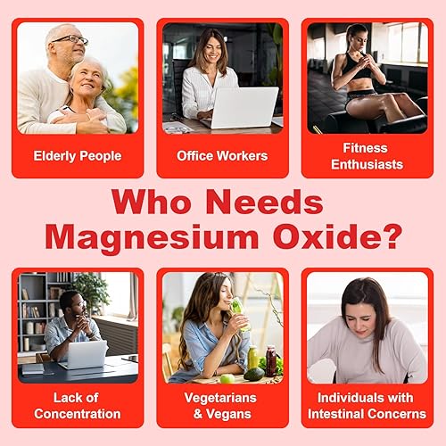 Miniatura 4 de Paquete de 2 gomitas de óxido de magnesio de 600 mg, suplemento de óxido de magnesio sin azúcar para adultos y niños, apoyo nervioso y muscular,