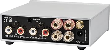 Pro-Ject Stereo Box S3 BT Ultra Compact Full Amplifier with AptX HD Bluetooth and Motor Potentiometer (Black)