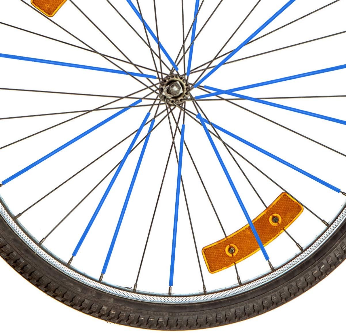 BESPORTBLE 1 Set Bicycle Spoke Cover Skins Wraps Dirt Bike Wheel Rim