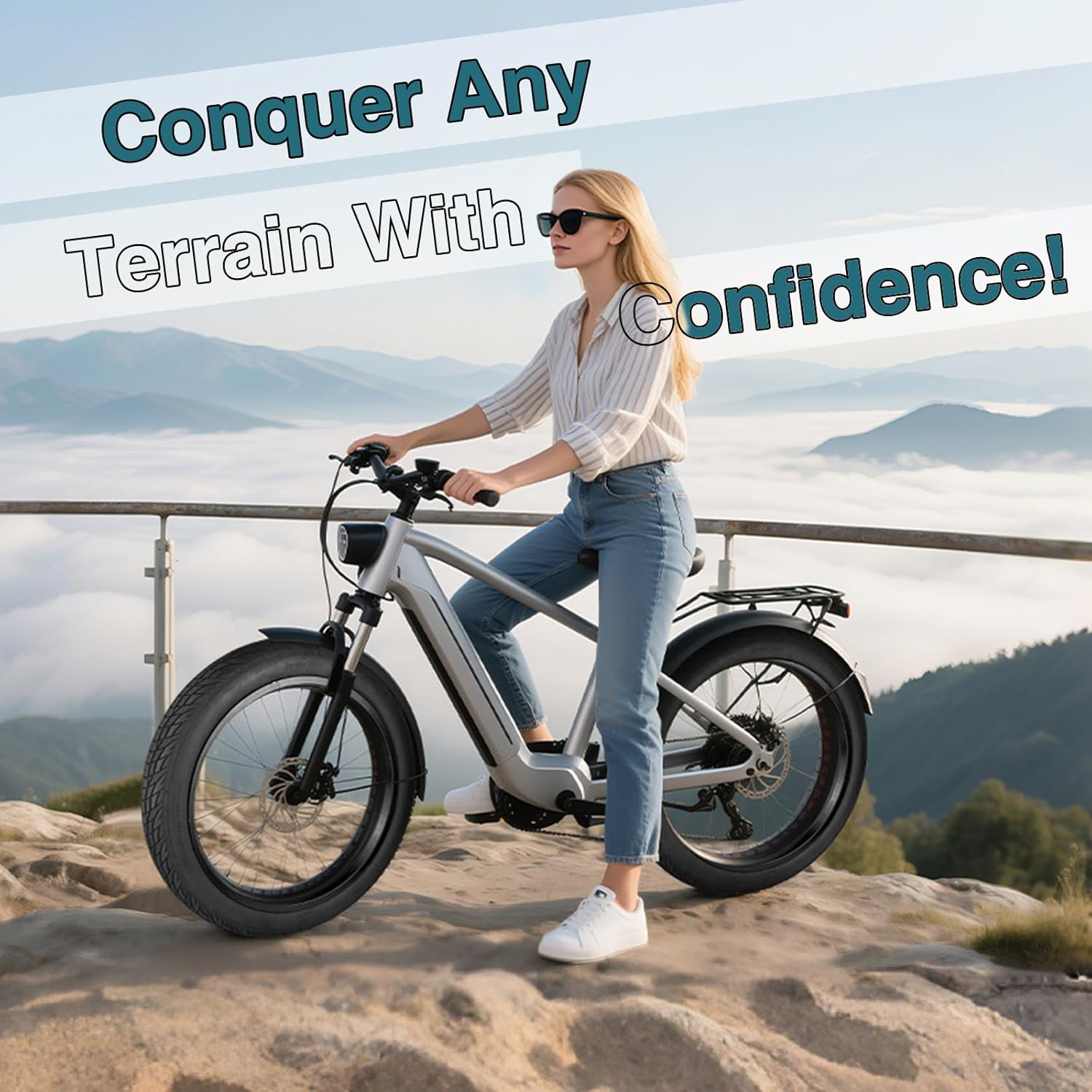 20x3.0 Fat Tire for Electric Bike – Low-Profile Tread E-Bike Tire for City Streets, Gravel Roads, and Improved Energy Efficiency