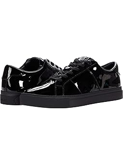 Black patent leather tennis shoes Outlet