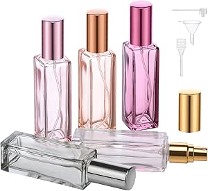 Amazon.com: Segbeauty Perfume Travel Refillable, 5 Pack 20ml Atomizer ...