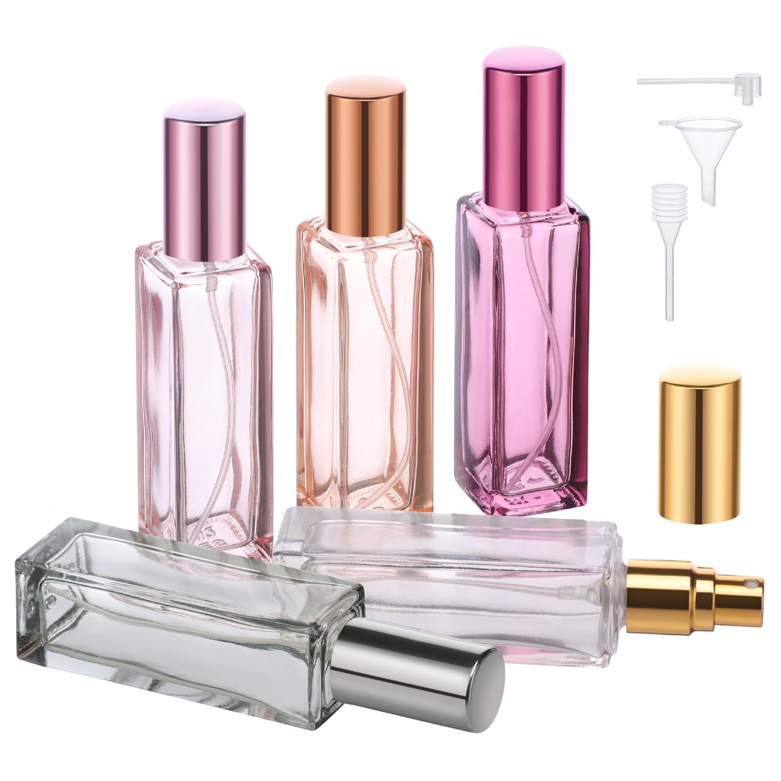 Amazon.co.jp: Segbeauty 香水トラベル詰め替え可能 5パック 20ml