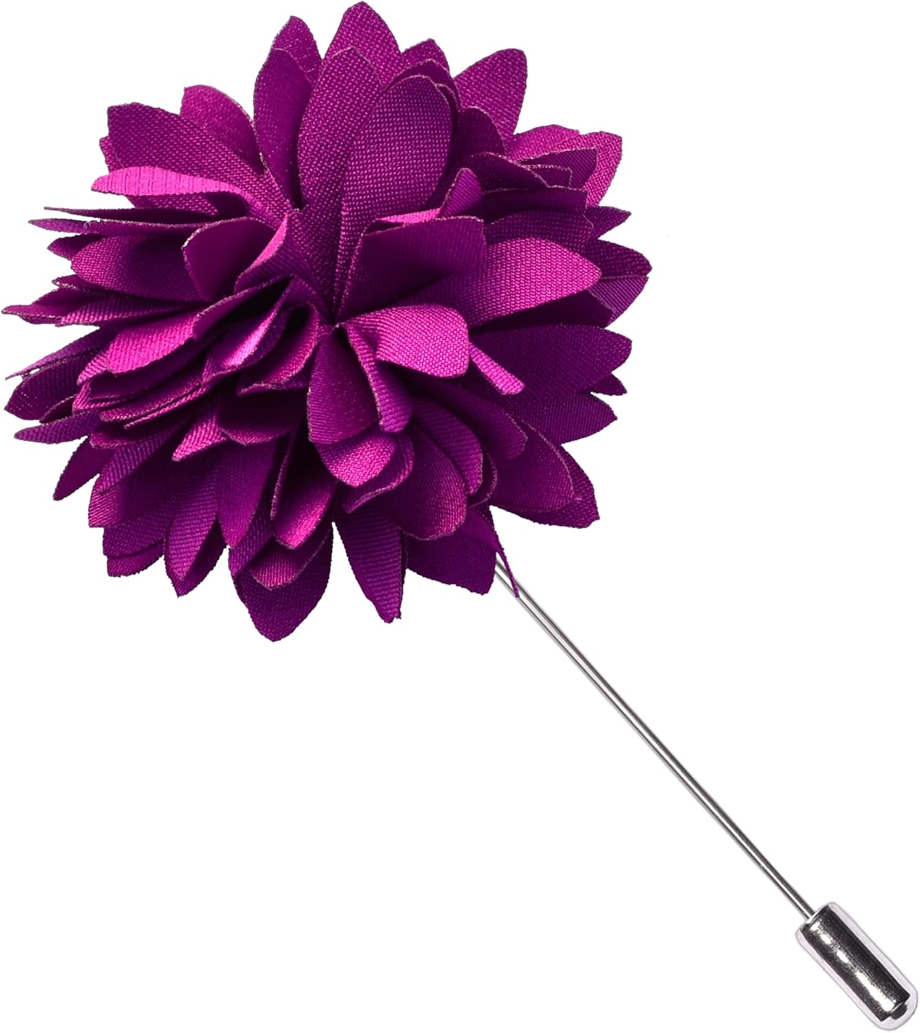 Branduce 3.15"(8cm) Mens Tie and Lapel Pin Solid Necktie Handkerchief Tie Clip Set for Men - Image 4