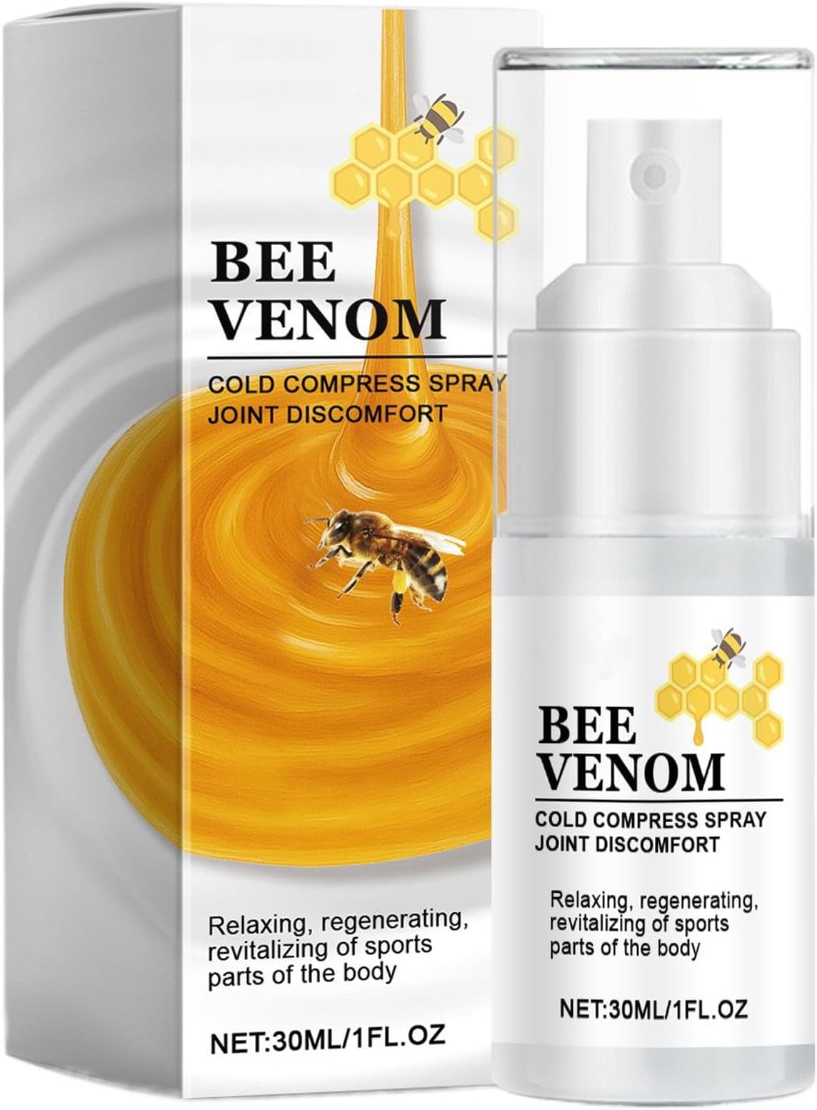 Foot Numbing Spray for Heels - 30ML Cooling Mist Solution | Joint Discomfort Relief | Sports Injury Recovery | Athlete Feet Spray | Elderly Youth Men Women Long Walks Care