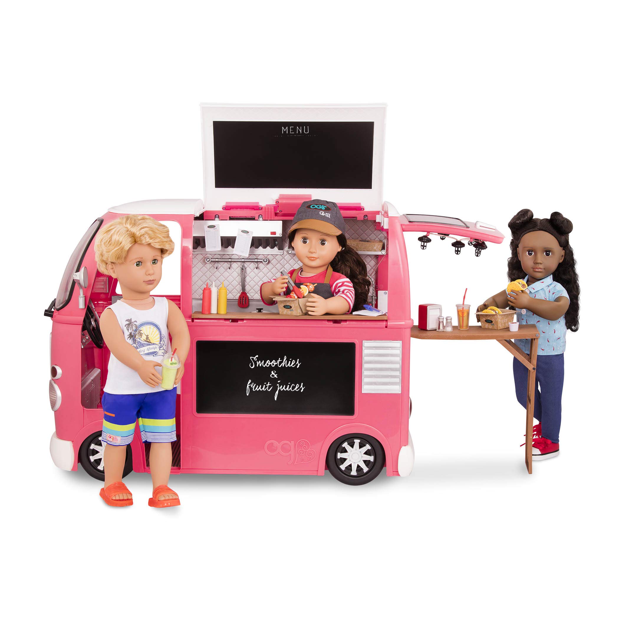 Our Generation BD37969Z - Food Truck Rosa
