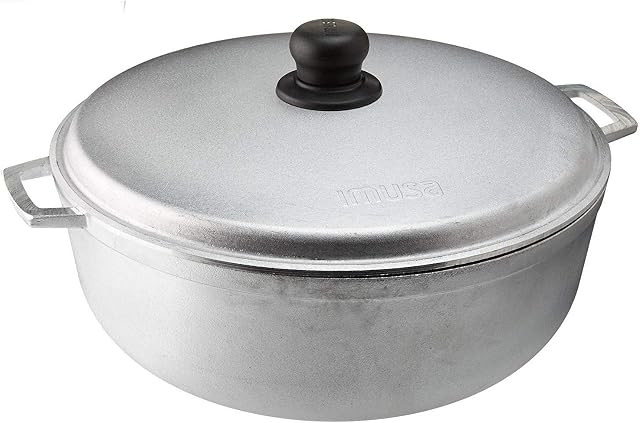 Imusa USA Traditional Colombian Caldero, 4.8 Quart