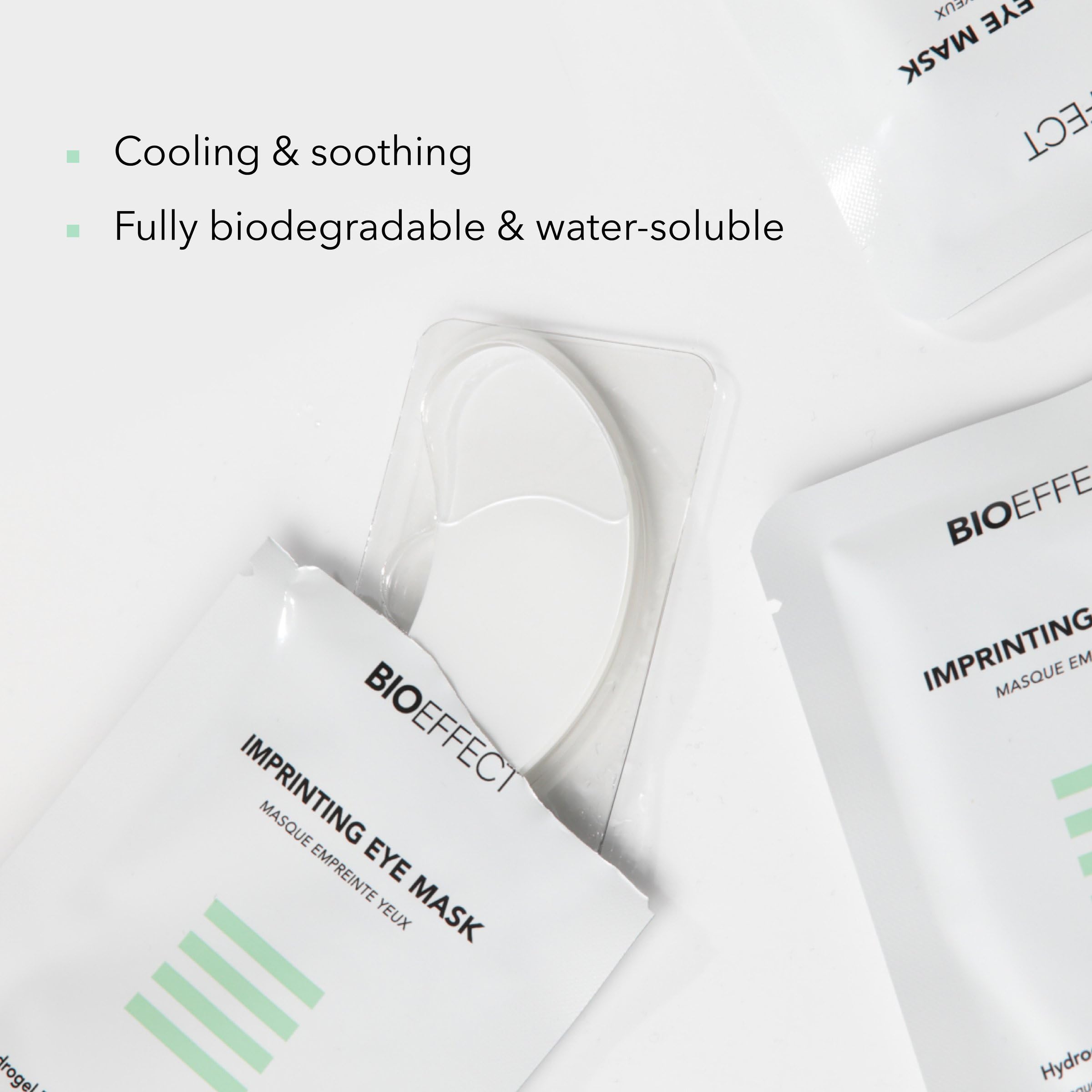 BIOEFFECT Imprinting Hydrogel Eye Masks, Hydrating Eye Treatment, 8 Pairs