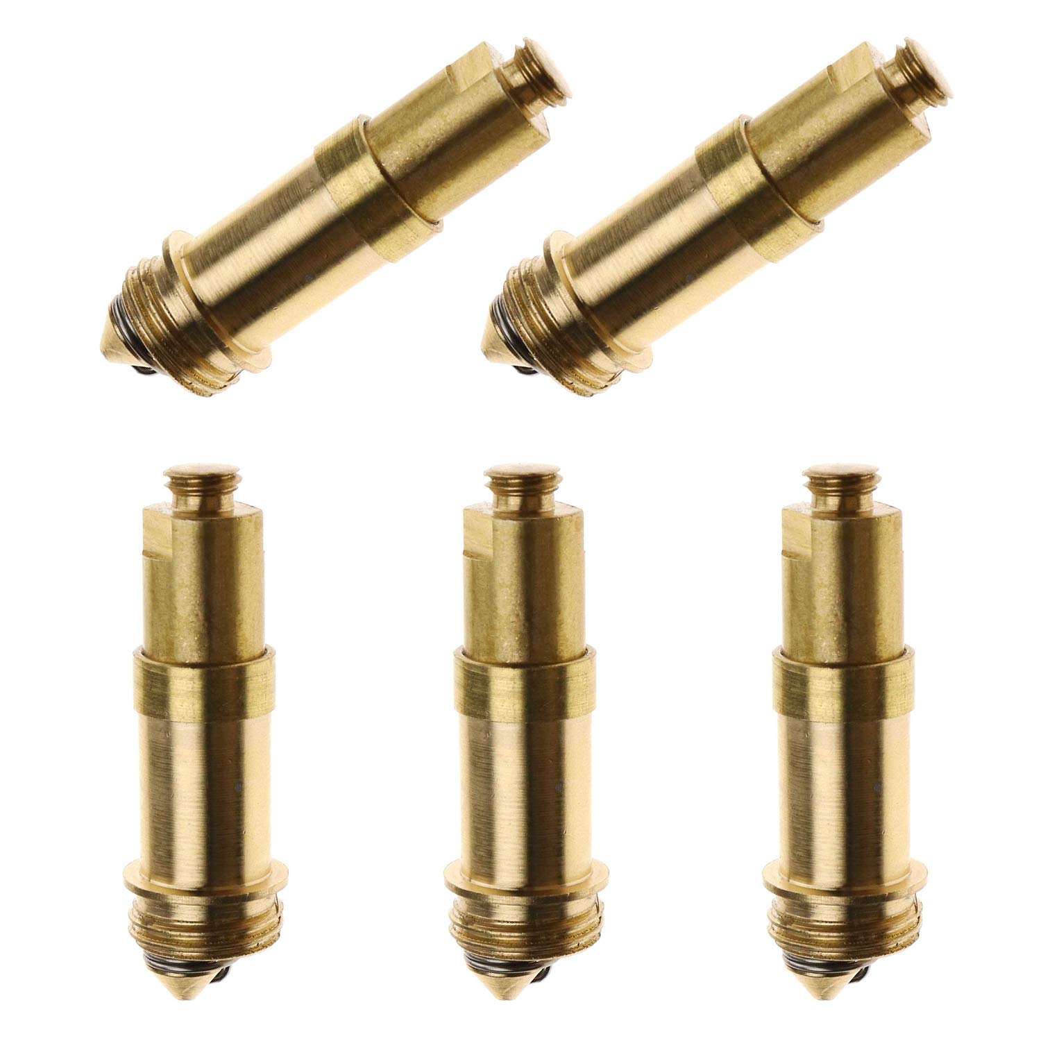 Liandasheng5 PCS Replacement Sink Basin Bath Waste Click Clack Push Pop Up Internal Spring Brass Plug Bolt