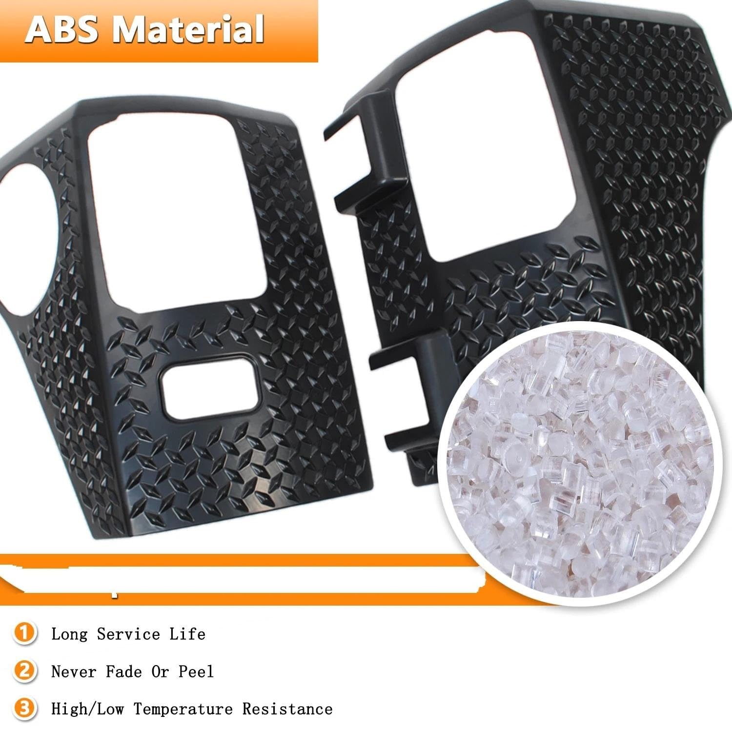 Cubierta de luz trasera de coche, cubierta protectora de luz trasera para Jeep Wrangler JK JKU 2007-2017 2/4 puertas, accesorios exteriores, protector de luz trasera