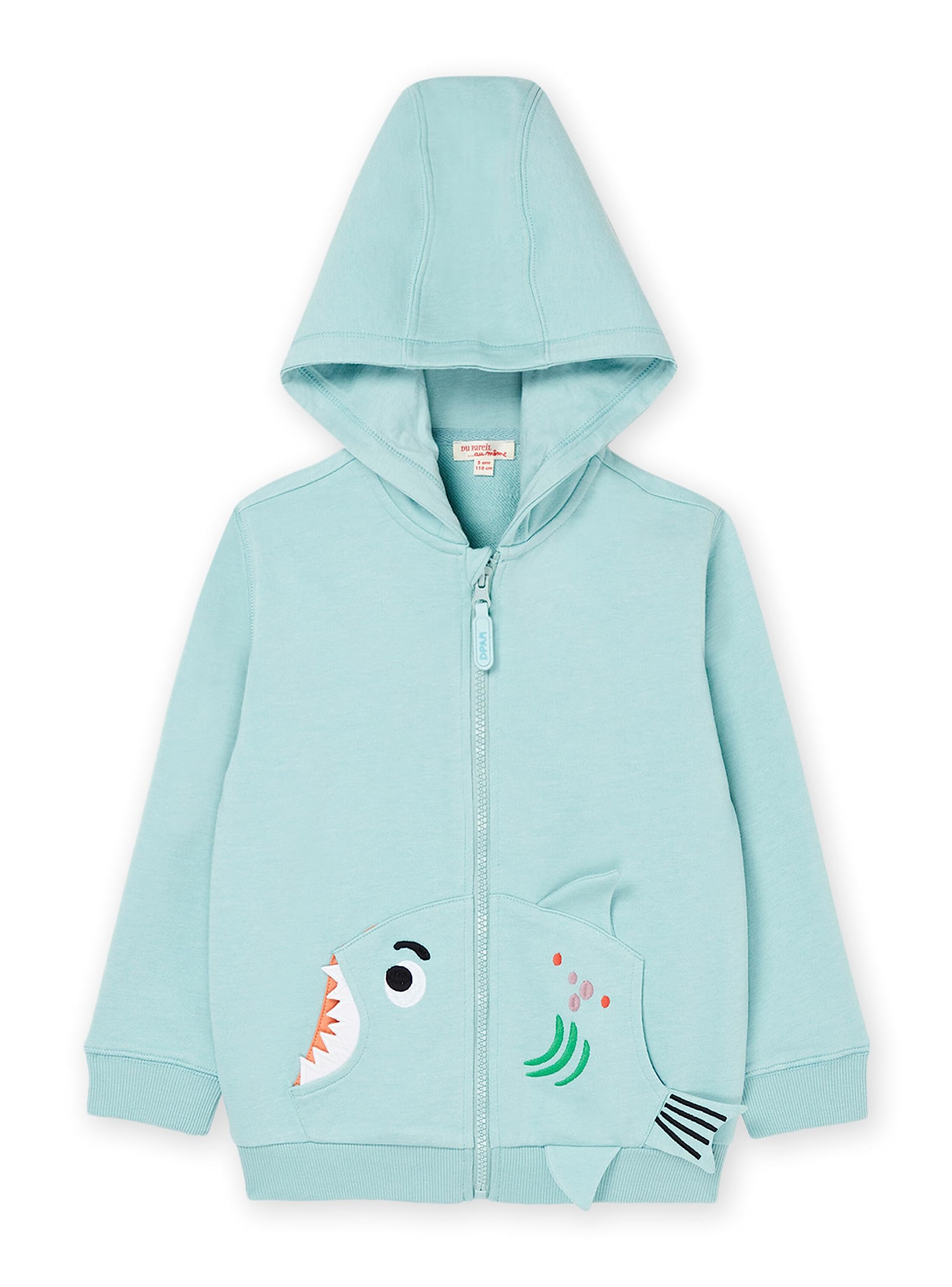 Du Pareil Au MêmeFor Boys Kids Dinosaur Hoodies Pullover Hooded Toddler Sweatshirt