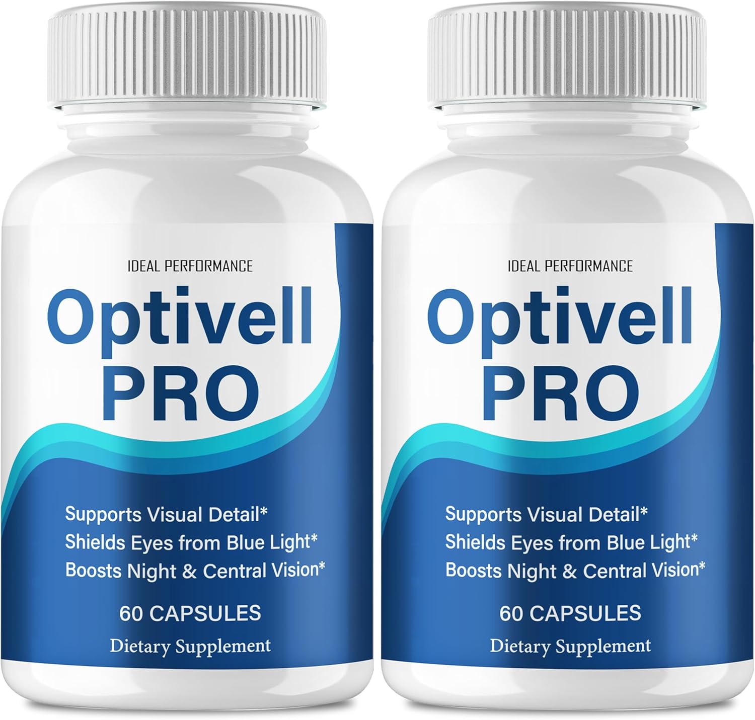 Optivell Eye Capsules, Optivell Pills Supplement - Maximum Strength, All Natural Visual Wellness and Crystal Clear View, Advanced Formula Optivell Vision Support Reviews (2 Pack)