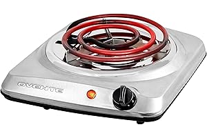 OVENTE Electric Countertop Single Burner, Electric Hookah
