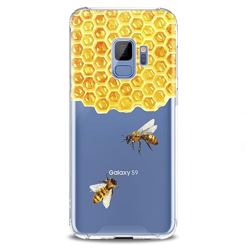 Miniatura 8 de Cavka Funda compatible con Samsung S23 S22 Plus S21 FE Ultra S20+ S10 Note 20 5G S10e S9 con estampado de silicona flexible con estampado de