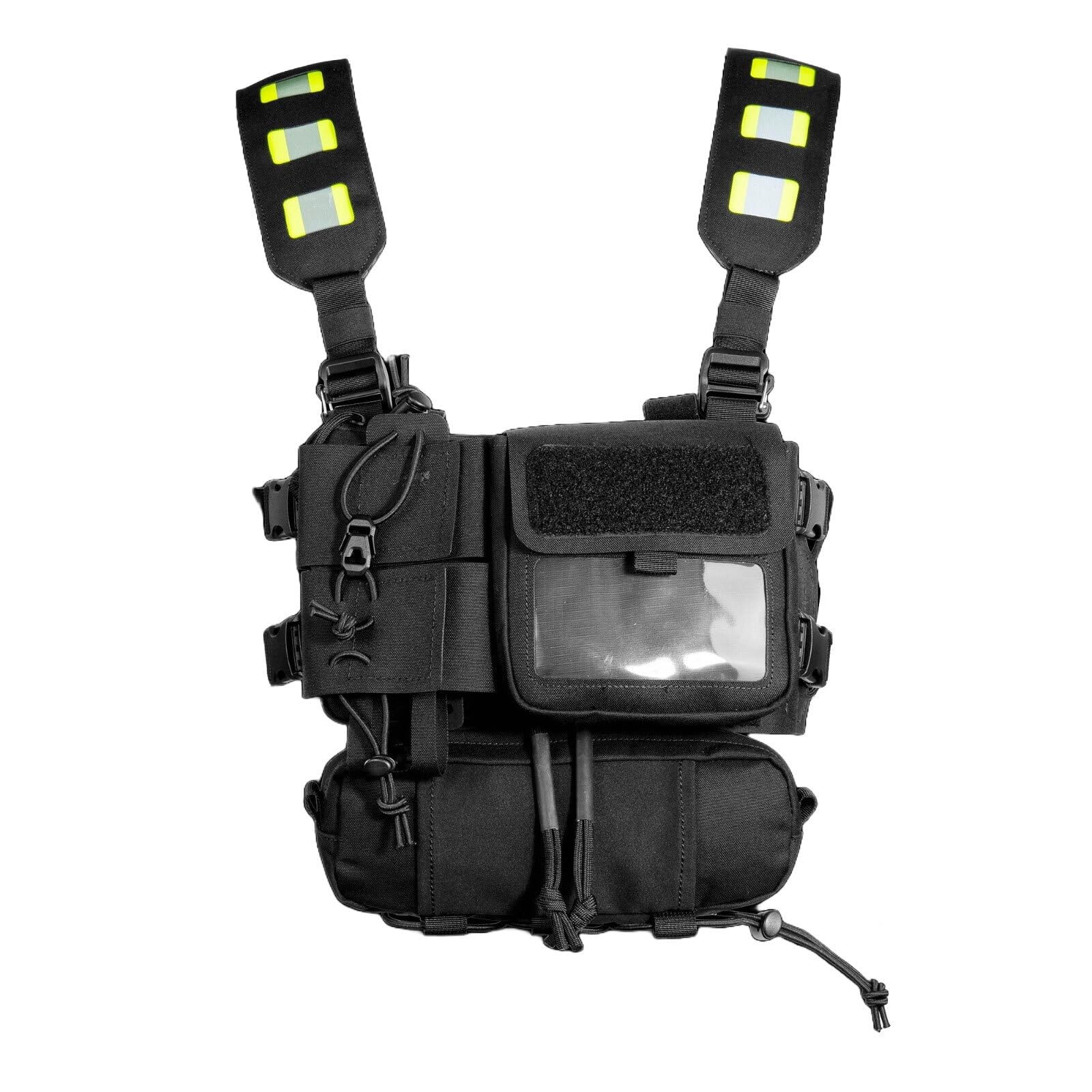 Tasmanian Tiger TT Security Pro Rig Modulares Chest Rig für Security, Ordnungs- und Sicherheitskräfte mit Organizer und Funkgeräte-Tasche