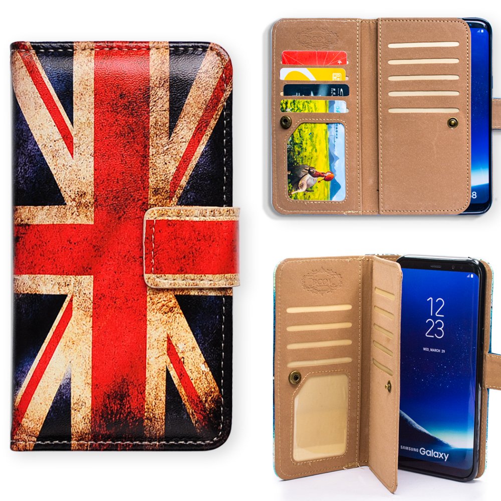 Amazon.com: Bcov Case for Galaxy Note 9, Retro Union Jack Flag