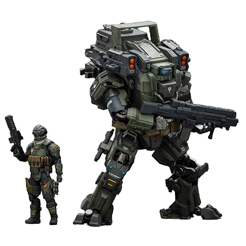 JOYTOY 1/25 Action Figure Mecha APOC Series Bedrock Standard Combat Type Mecha(Including Pilot) Collectible Gifts,Toys for Kids 15+ and Adults