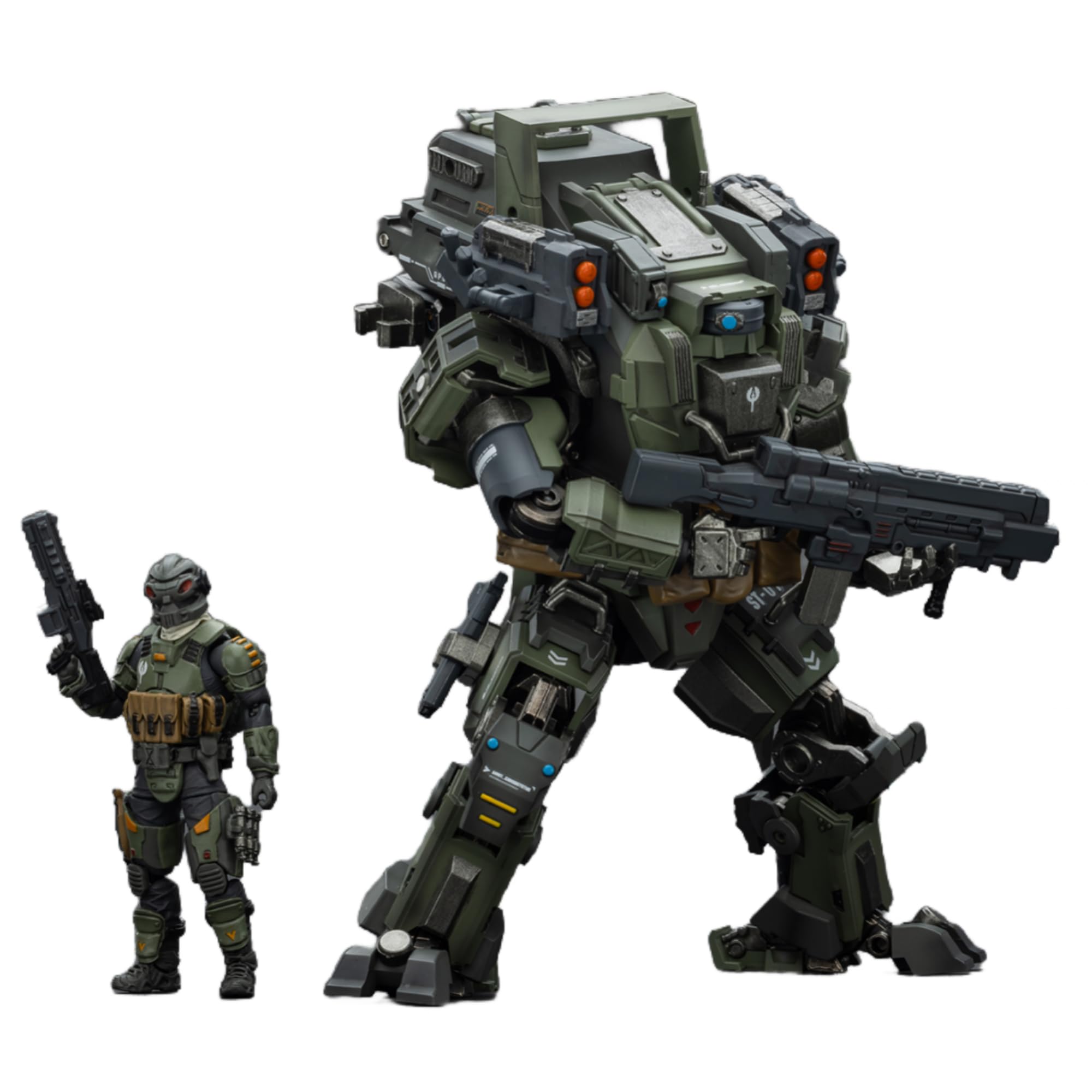 Amazon.com: JOYTOY 1/25 Action Figure Mecha APOC Series Bedrock