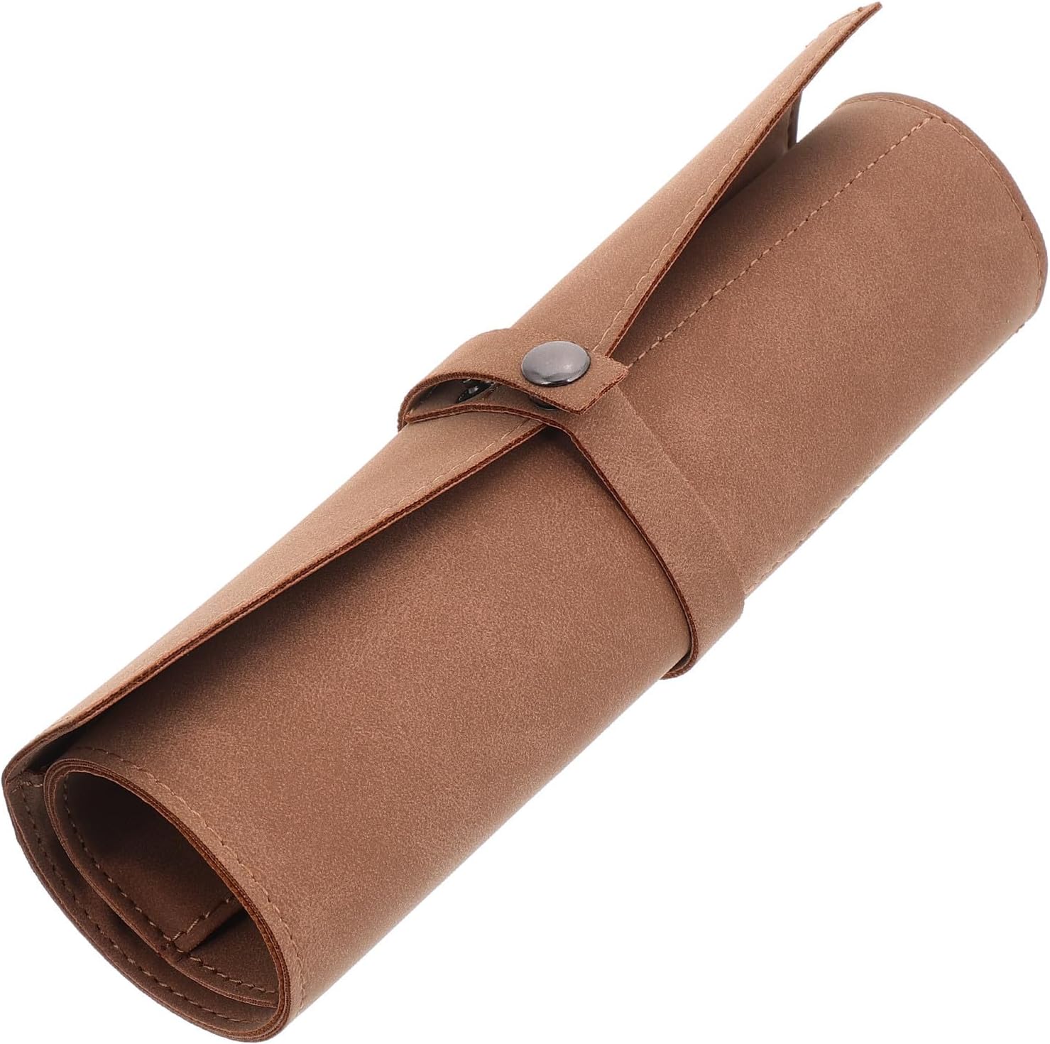 BESPORTBLE Portable Pu Watch Band Case Organizer Pouch with Roll-up Design for Travel and Business Trips, Compact Watch Strap Storage Bag to Keep Bands Neat and Secure