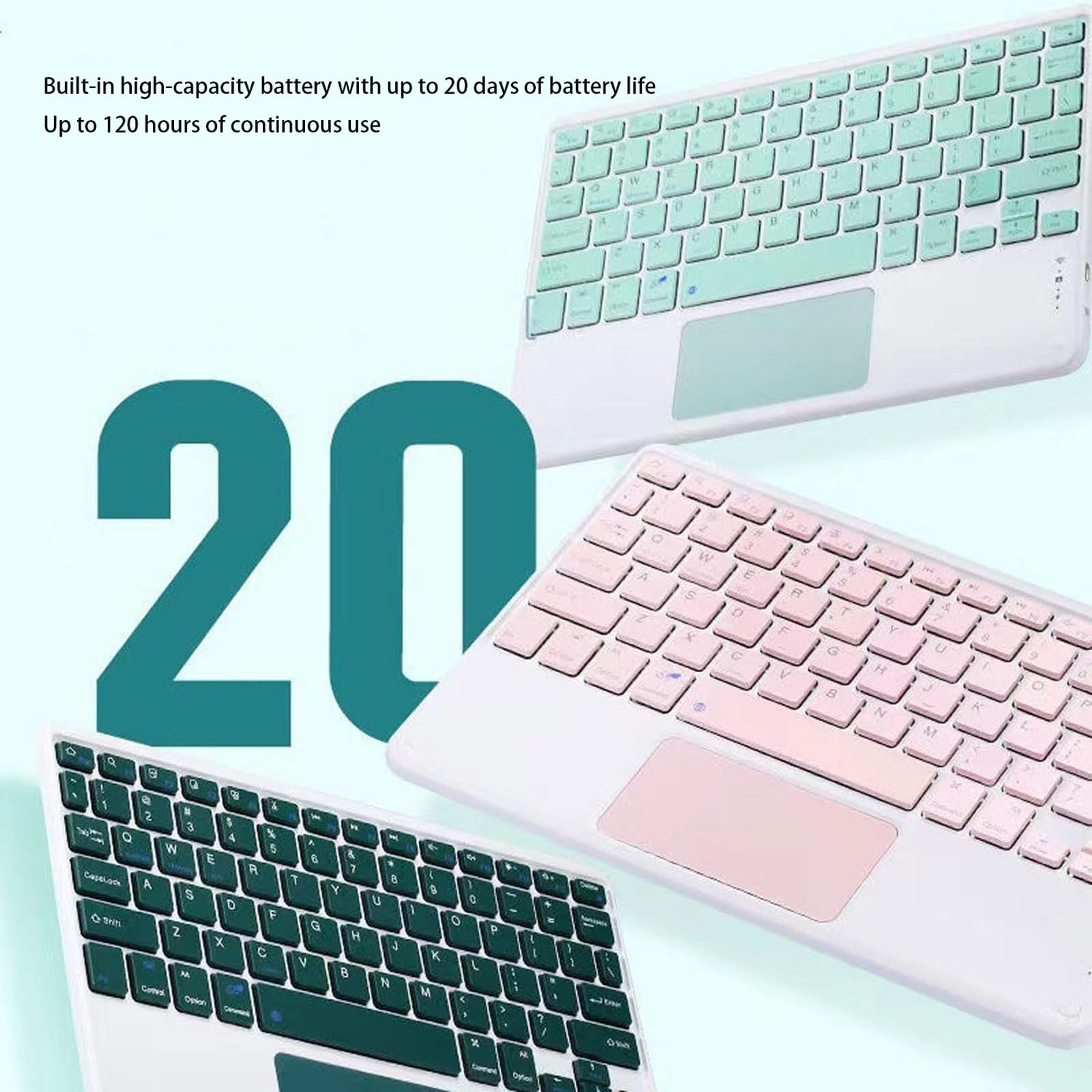 Klawiatura Case dla Xiaomi pad 6s pro 12,4 cala 2024,Odłączana bezprzewodowa klawiatura Bluetooth Touchpad 7 kolorów podświetlenia z uchwytem na ołówek myszy Pokrowiec ochronny,Pink