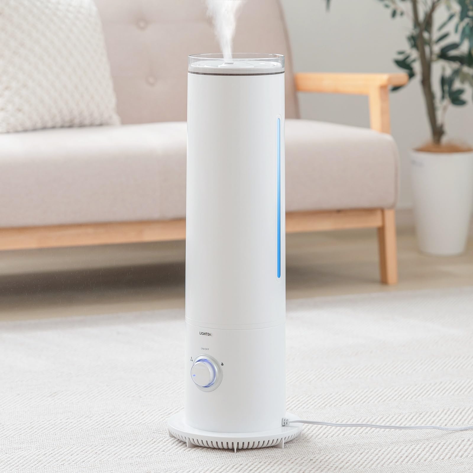 Amazon.co.jp: 【タワー型・パワフル加湿】加湿器 超音波 大容量 5.6L